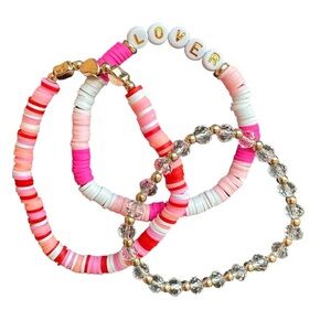 Taylor swift lover friendship bracelet set of 3!